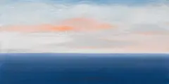 Gulf of Georgia 7/86: View to Bowen by Takao Tanabe, 1986, acrylic on canvas, sold Sep 2024