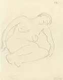 Ruhender Akt by Alexej von Jawlensky, Um 1910, Bleistift auf Papier, sold Nov 2015