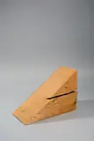 hier Ende der Implosion by Joseph Beuys, 1974, Bleistift auf Holzkeil. Höhe: 21,5 cm (8 ½ in.), sold Jun 2018