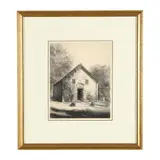 St. Thomas Episcopal Church, Bath, North Carolina by Louis Orr, Etching, sold May 2026
