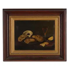 Still Life with Oysters by Andrew John Henry Way, Oil on artist board, sold May 2026