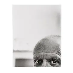 Les Yeux de Picasso by André Villers, Black-and-white photograph, sold May 2026