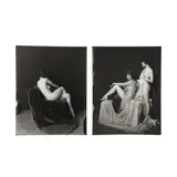 Two Nude Photographic Portraits of the Cutter Sisters by Alfred Cheney Johnston, Gelatin silver prints, sold May 2026