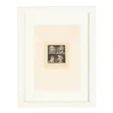 Four Men by Rudy Pozzatti, Etching, sold May 2026