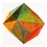 Polyhedron Drift by John Hiigli, Oil on canvas, sold May 2026