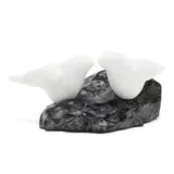 Love Birds by William Moore, Contemporary carved marble table sculpture, sold May 2026