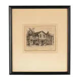 Undertaker by William J Schwanekamp, Etching on paper, sold May 2026