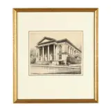 City Hall and Auditorium, Wilmington, North Carolina by Louis Orr, Etching, sold May 2026