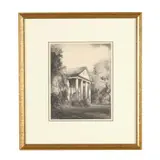 Orton Plantation, Brunswick County, North Carolina by Louis Orr, Etching, sold May 2026