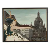 Lady in Venice by Stephen White, Oil on panel, sold May 2026
