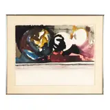 Untitled by D. Dodson, Watercolor on paper, sold May 2026
