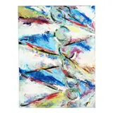 All Fall Down by Susan LaMantia, Acrylic on canvas, sold May 2026