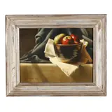 Still Life with Apples by Gerald Steinmeyer, Oil on canvas, sold May 2026