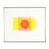 Aurora State II by Harvey Littleton, Color vitreograph (intaglio print from glass plate), sold May 2026