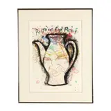 Potters for Peace Poster by Robert Carston Arneson, Offset lithographic poster in colors, sold May 2026