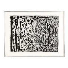 Übergang by A. R. Penck, Lithograph on paper, sold May 2026