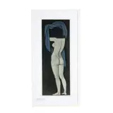 Standing Nude by Yannis Moralis, Collotype in colors, sold May 2026