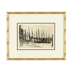 Billingsgate by James Abbott McNeill Whistler, Etching and drypoint in black ink on laid paper, sold May 2026