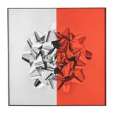Gift by Kathryn Andrews, Serigraph and painted aluminum, sold May 2026