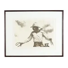 The Outfitter by William Matthews, Intaglio print on wove paper, sold May 2026