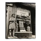 Snuff Shop, 113 Division Street, Manhattan, January 26 by Berenice Abbott, 1938, Gelatin silver print, sold May 2026