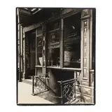 Lebanon Restaurant (Syrian), 88 Washington Street, Manhattan by Berenice Abbott, Gelatin silver print, sold May 2026