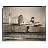 Waterfront from Pier 19, East River by Berenice Abbott, Gelatin silver print, sold May 2026