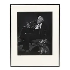 Robert Frost by Yousuf Karsh, Silver gelatin print, sold May 2026