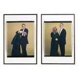 Two Polaroids for DIFFA by William Wegman, Each a large-format Polaroid, sold May 2026