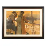 Barcelona, Ciudad de Invierno by Carlos Verger Fioretti, Lithographic poster in colors, sold May 2026