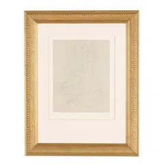 Odalisque (Nu pour Cleveland) by Henri Matisse, Etching on light gray, sold May 2026