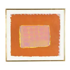 Nick's Room by Howard Hodgkin, Hand-colored lithograph on Lexington hand-made paper, sold May 2026