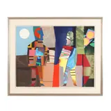 Tomorrow's Children by Max Papart, Aquatint in colors and carborundum on embossed paper, sold May 2026