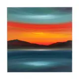 Untitled (Tidal II) by Linda Ruth Dickinson, Acrylic on canvas, sold Apr 2026