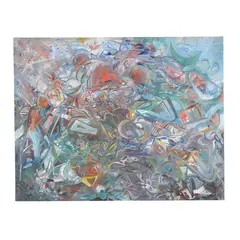 Orchestration by Nick Bloomberg, Oil on canvas, sold Apr 2026