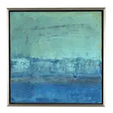 My Blue Circus by Scott Upton, Mixed media on canvas, sold Apr 2026