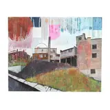 Asheville - Coca-Cola by Luke Buchanan, Mixed media on panel, sold Apr 2026