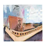 Durham #3 by Luke Buchanan, Mixed media on panel, sold Apr 2026