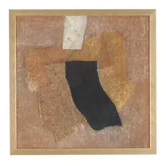 Untitled (Abstract Collage) by Edith London, Mixed media collage on masonite, sold Apr 2026