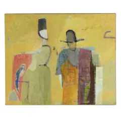 Untitled by Elizabeth Marin, Oil on canvas, sold Apr 2026