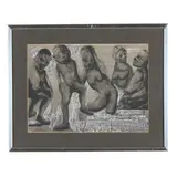 Figural Work by Robert Broderson, Ink and watercolor on paper, sold Apr 2026