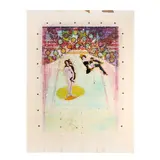 Circus 43 / Botticelli's Venus and Showgirl by Paul Hartley, Mixed media on wove paper, sold Apr 2026