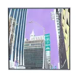 Violet Vista by Keiko Genka, Acrylic on canvas, sold Apr 2026