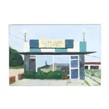Cleaning Center by Anthony Ulinski, Oil on canvas, sold Apr 2026