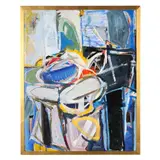 Untitled by Christiane Bastide-Clesse, Acrylic on board, sold Apr 2026