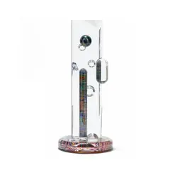 Turning Prism II by Yankel Ginzburg, Acrylic tower sculpture, sold Apr 2026