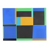 Untitled (Abstract Grid) by Robert C. Postma, Acrylic on canvas, sold Apr 2026