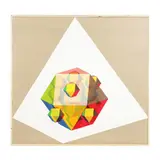 Prism Within by John Hiigli, Transparent oil on canvas, sold Apr 2026