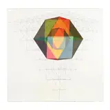 Suspended Geometry by John Hiigli, Oil on canvas, sold Apr 2026