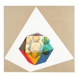 Large Geometric Painting by John Hiigli, Oil on canvas, sold Apr 2026